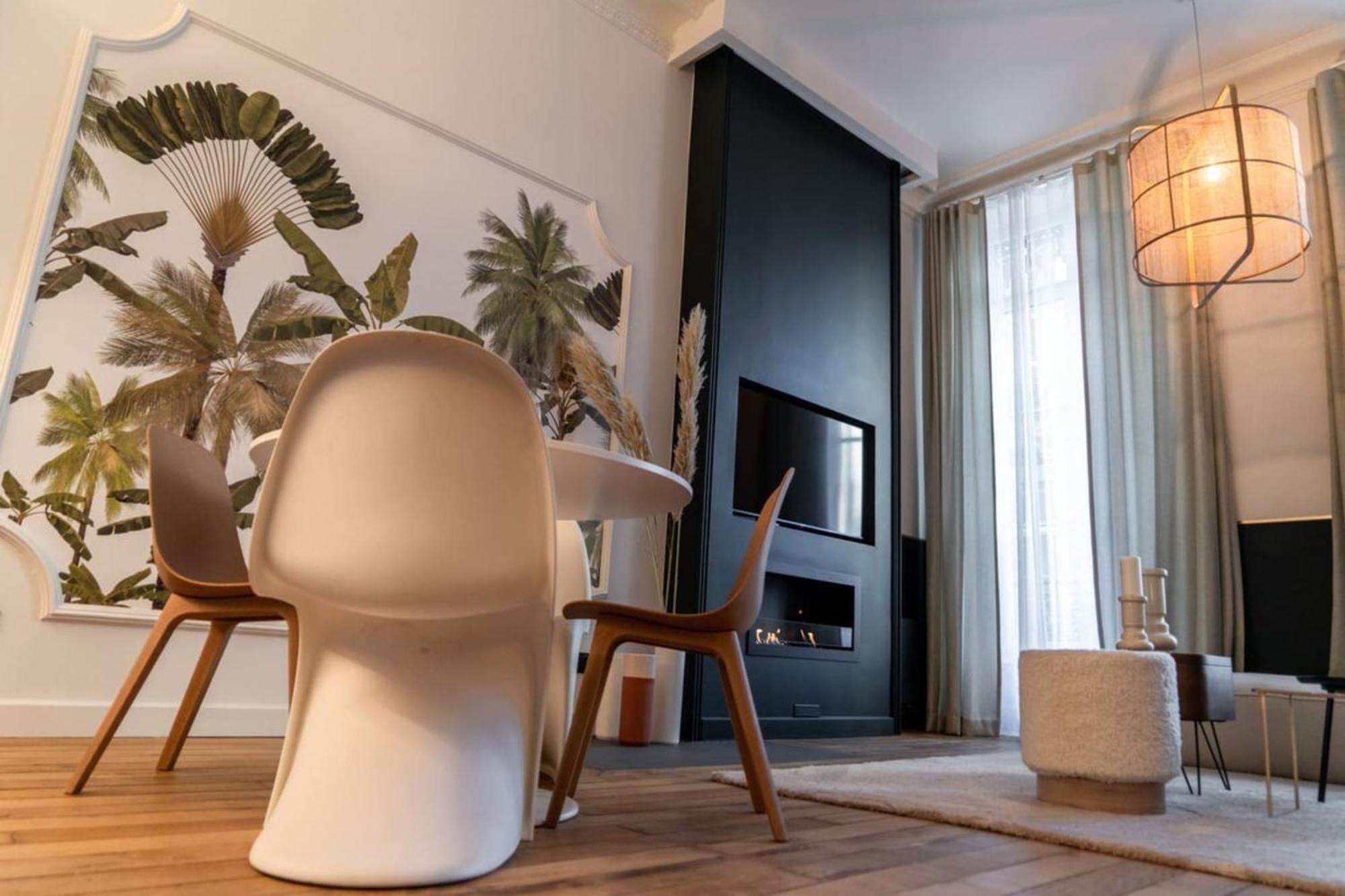 Beige Hospitalite - Coco - Hypercentre-2Chambres-Parking-Zen Сент-Этьен Экстерьер фото